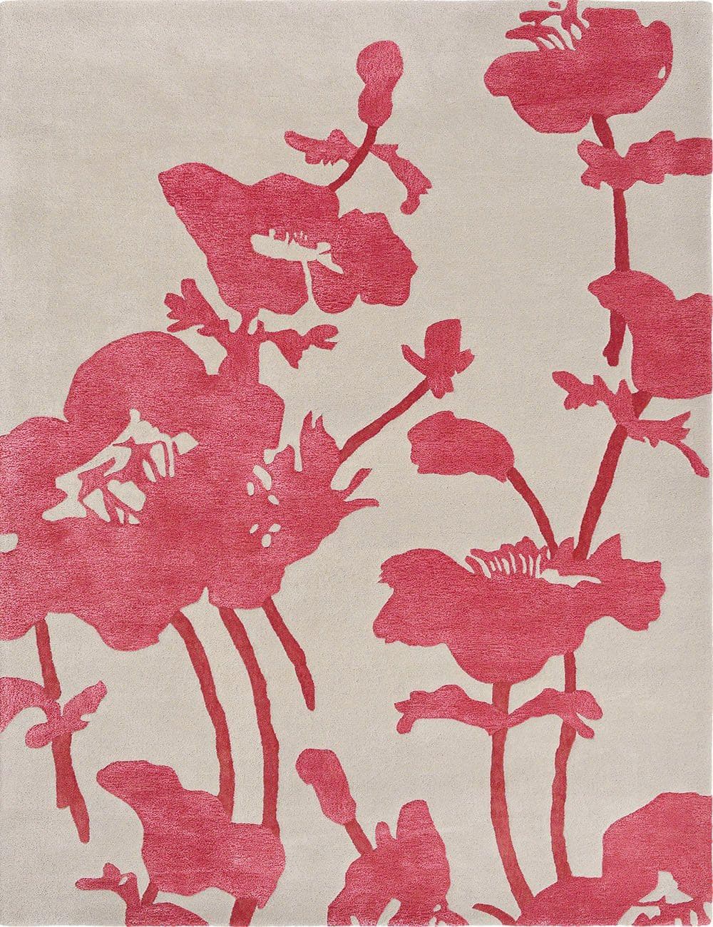 Brink & Campman Designer Rugs FLORENCE BROADHURST Floral 300 Poppy