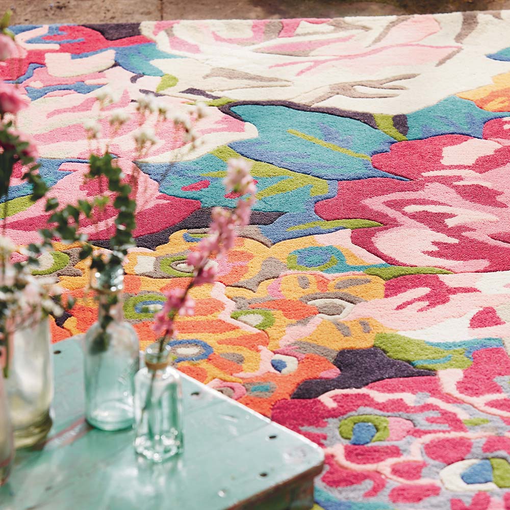 Brink & Campman Designer Rugs SANDERSON -  Rose & Peony