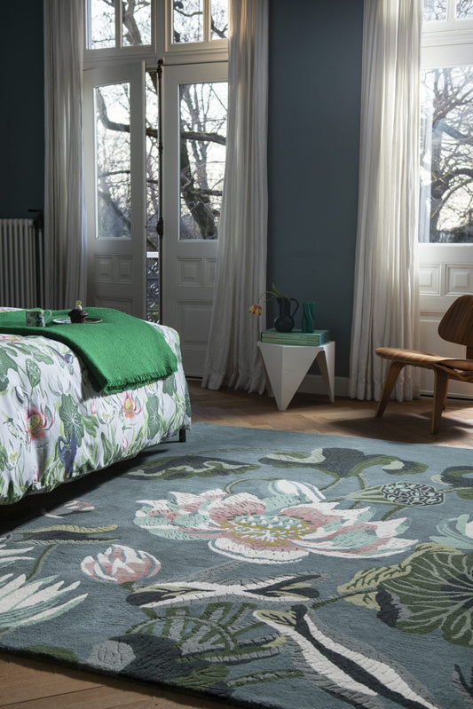 Brink & Campman Designer Rugs WEDGWOOD -  Water Lilly  (2 Colours)