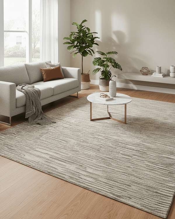 CALVIN KLEIN LINEAR CK010 AREA RUG  by Nourison