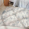 Calvin Klein (Nourison & Home) Designer Rugs Calvin Klein Infinity Rug Series in Ivory Grey Blue