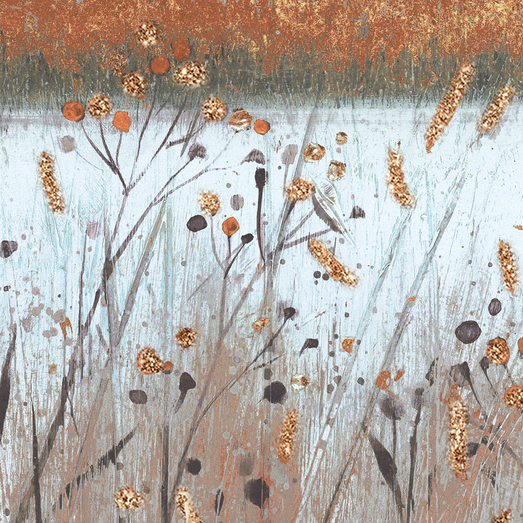 Camelot Print Copper Marshlands II (SQUARE)