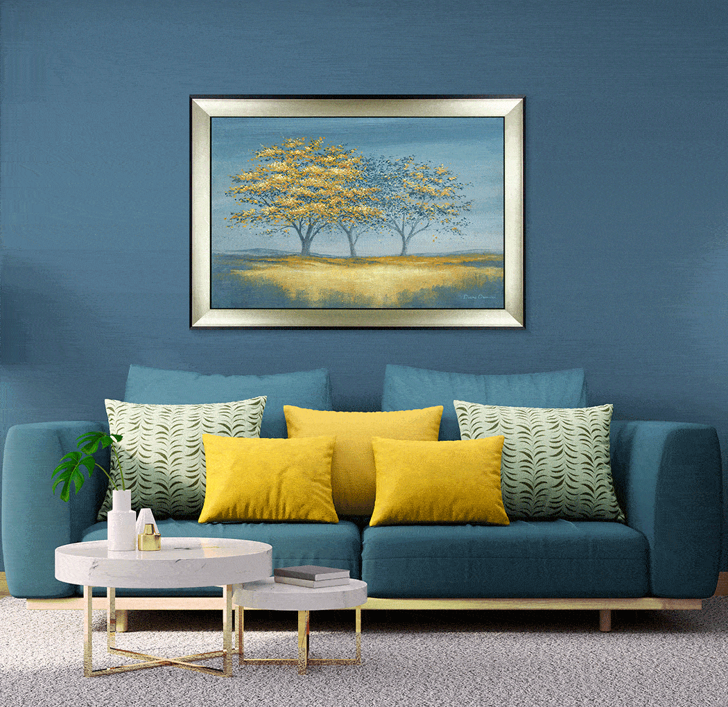 Camelot Print Golden Trees