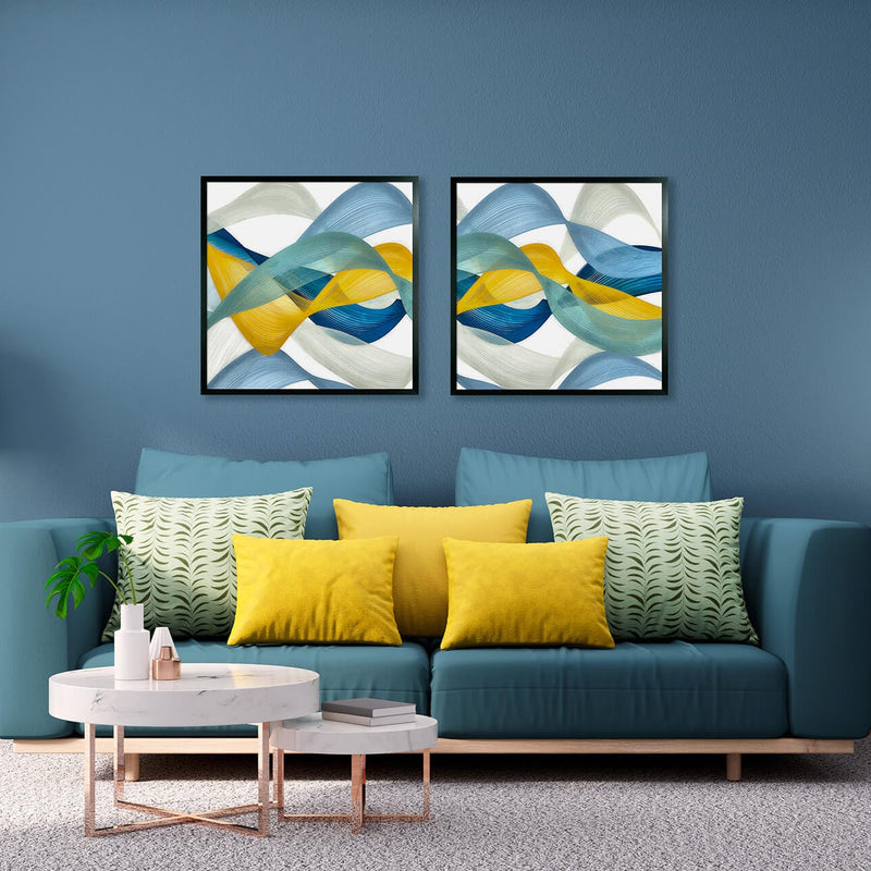 Square Horizontal Bands I