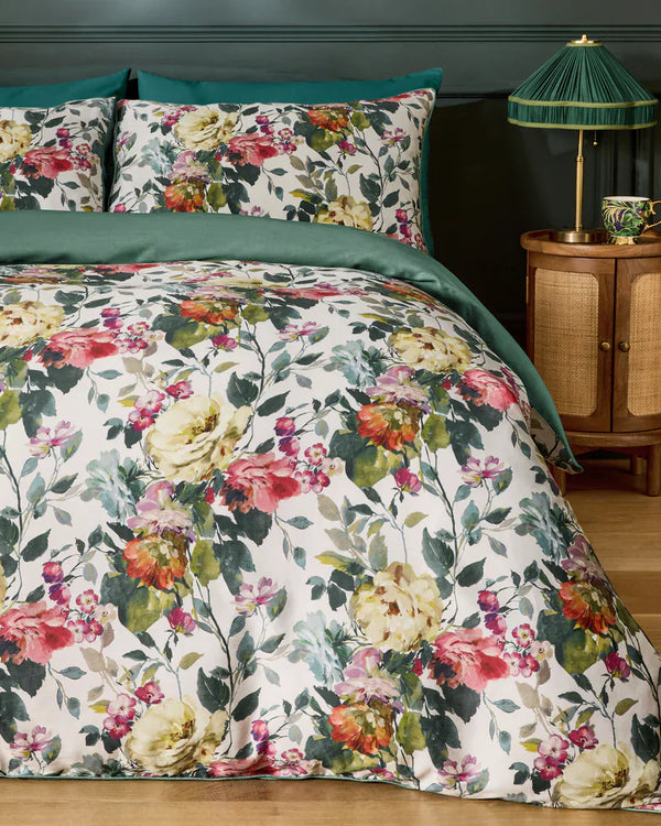 BLOOM 100% COTTON SATEEN DUVET COVER SET by Clarke & Clarke