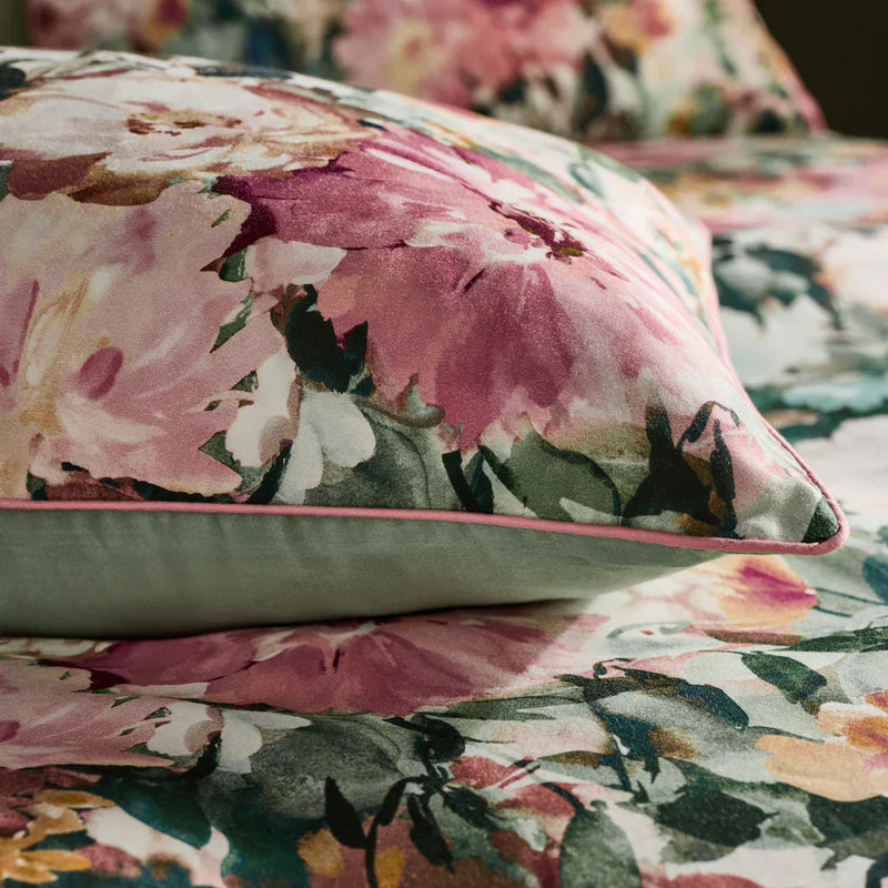 TAHITI PRINTED 100% COTTON DUVET COVER SET by Clarke & Clarke