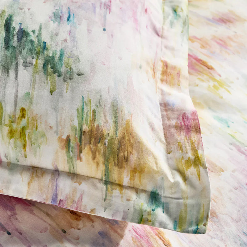 TRUENO 100% COTTON SATEEN DUVET COVER SET by Clarke & Clarke