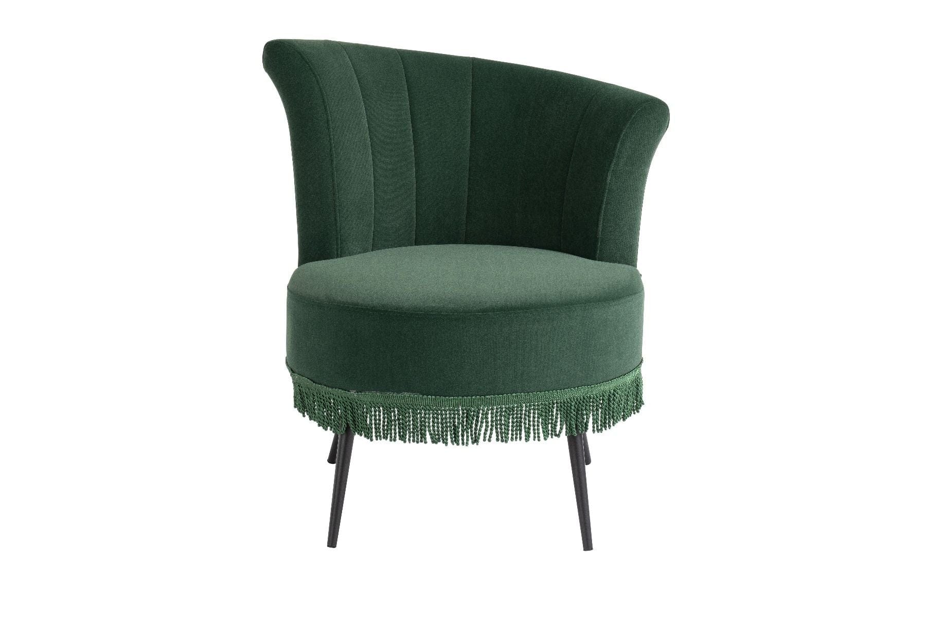 DERRYS Occasional Stool ///FLOOR STOCK CLEARANCE/// - Rita Cocktail Chair - GREEN