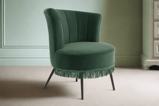 DERRYS Occasional Stool ///FLOOR STOCK CLEARANCE/// - Rita Cocktail Chair - GREEN