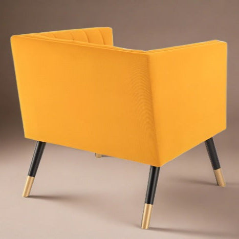 DERRYS Occasional tub Jackson Tub Chair in Mustard