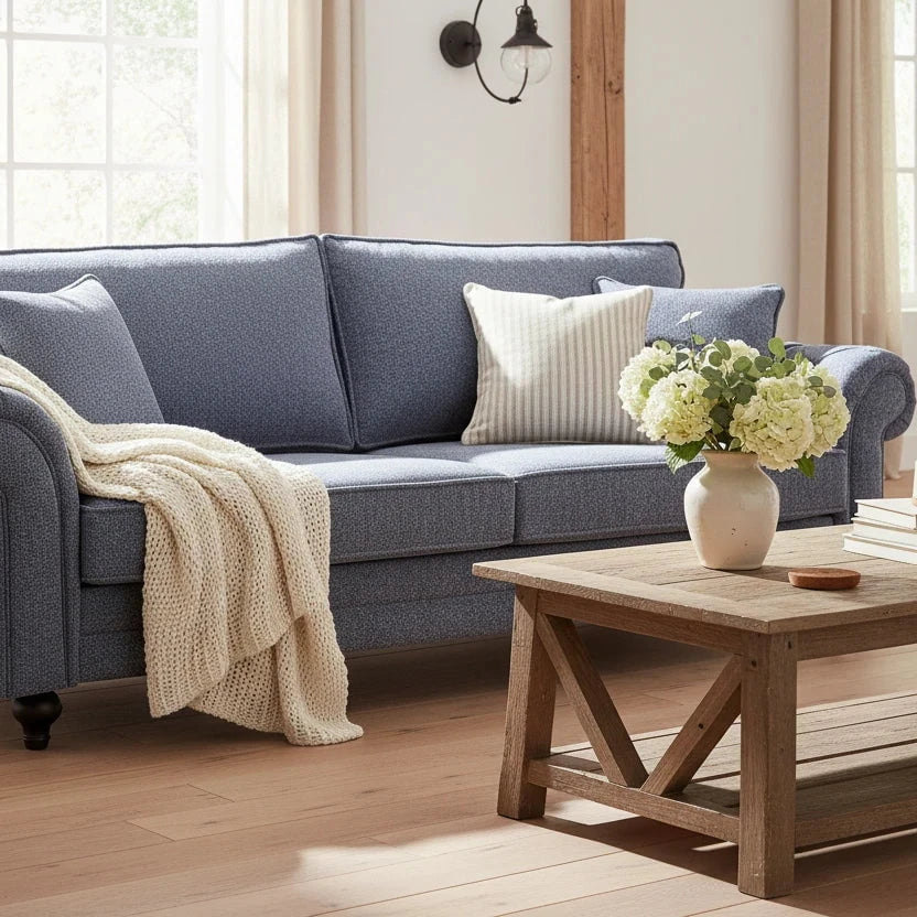 DERRYS Sofa CHESTER DENIM SOFA (3 SEATER)  by Derry's
