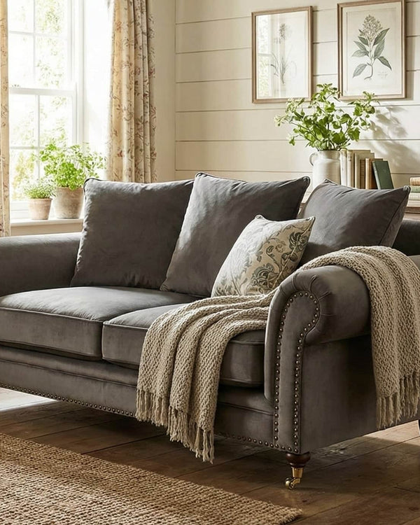 Hampton Series Sofa in Mink – EX SHOP DISPLAY ONLY