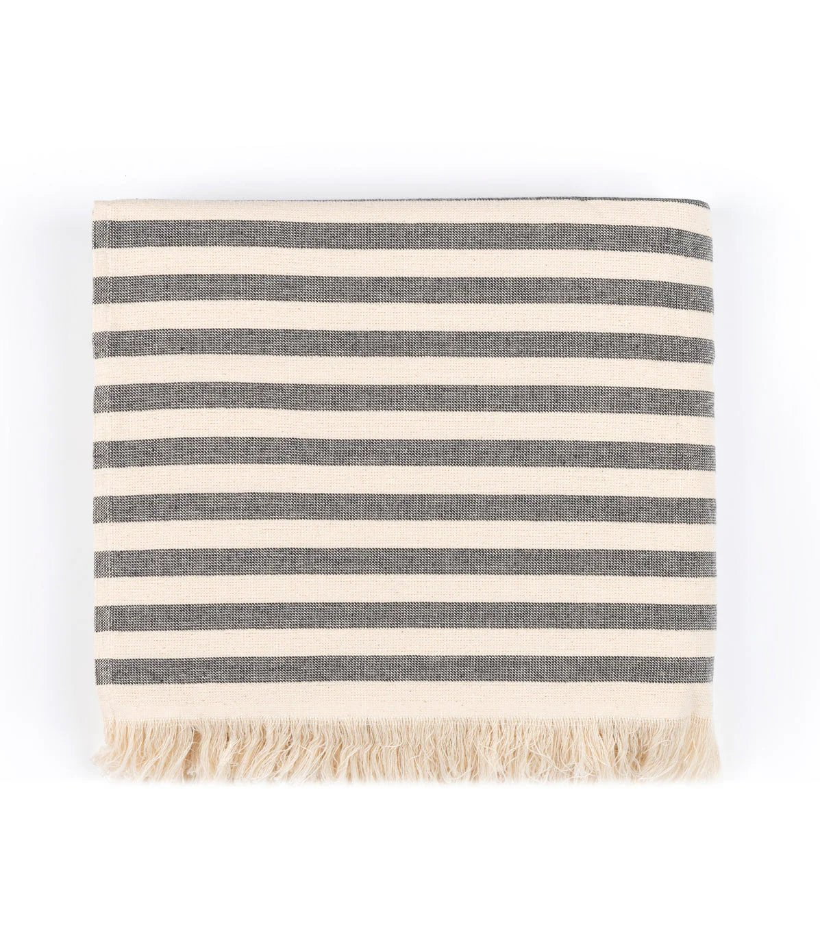 Design Port Throw Black Barra Throw by Design Port