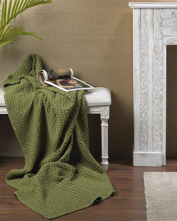 Mallory Throw (choose from 6 colours) by Design Port