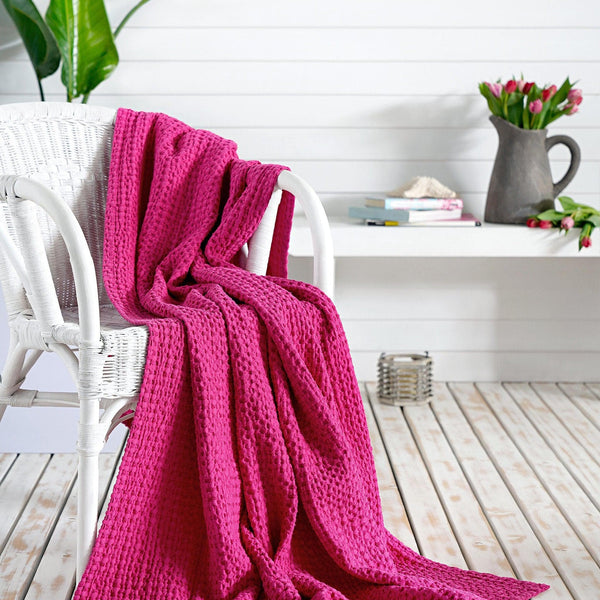 Mallory Throw (choose from 6 colours) by Design Port