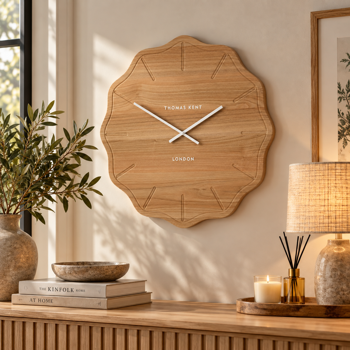 HARLEY WALL CLOCK – 71CM Curated by simply Hazel