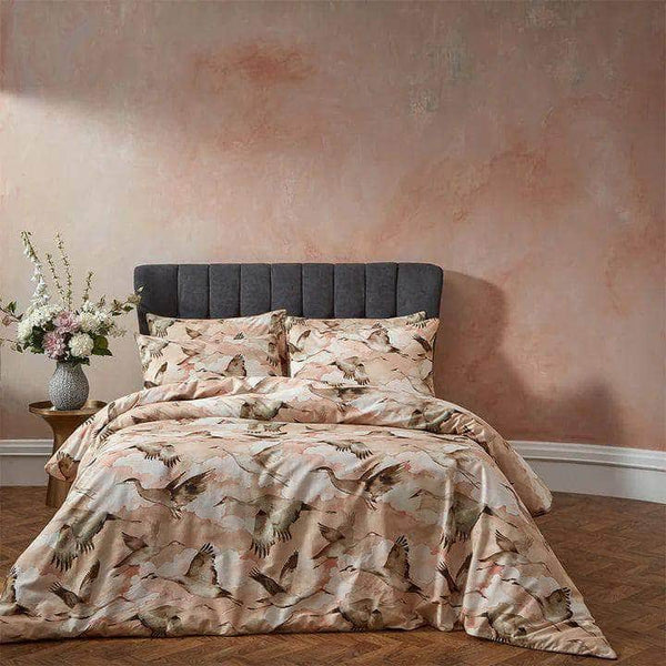 EW Flyaway Exotic Piped Kingsize Duvet Cover Set by Edinburgh Weavers