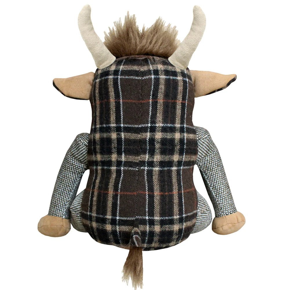 Essentials Doorstop HIGHLAND COW TARTAN DOOR STOP