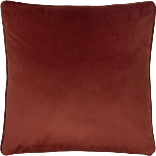 Evans Litchfield Cushions Premium Opulence Soft Velvet feather filled Cushion in Sunset by Evans Litchfield