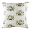 Evans Litchfield Interior Design Range Premium Hedgerow Hedgehog Repeat - duck feather filled Cushion by Evans Lichfield