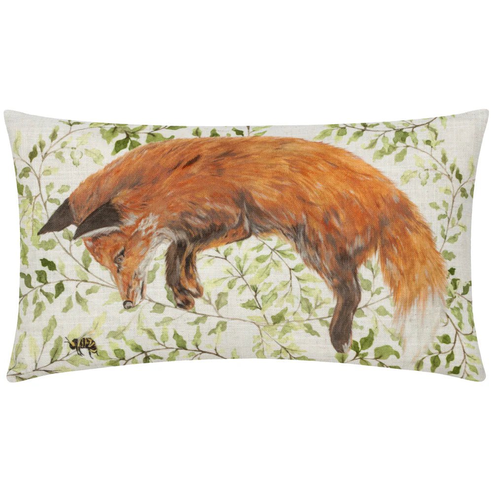 Evans Litchfield (Riva Home) Cushions Shugborough Leaping Fox Traditional Cushion Multicolour