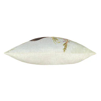 Evans Litchfield (Riva Home) Evans Lichfield Cushion BLACKBIRD PRINTED CUSHION SAGE by Evans Lichfield
