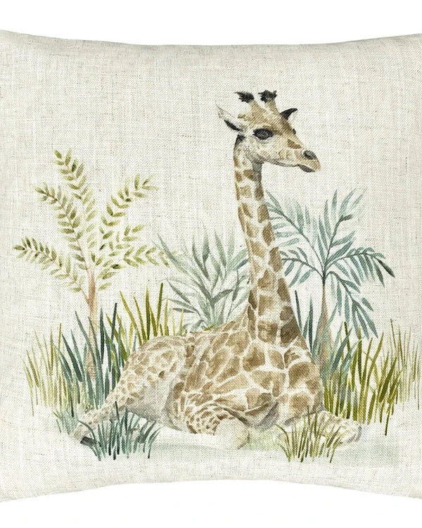 KENYA GIRAFFE CUSHION by Evans Lichfield
