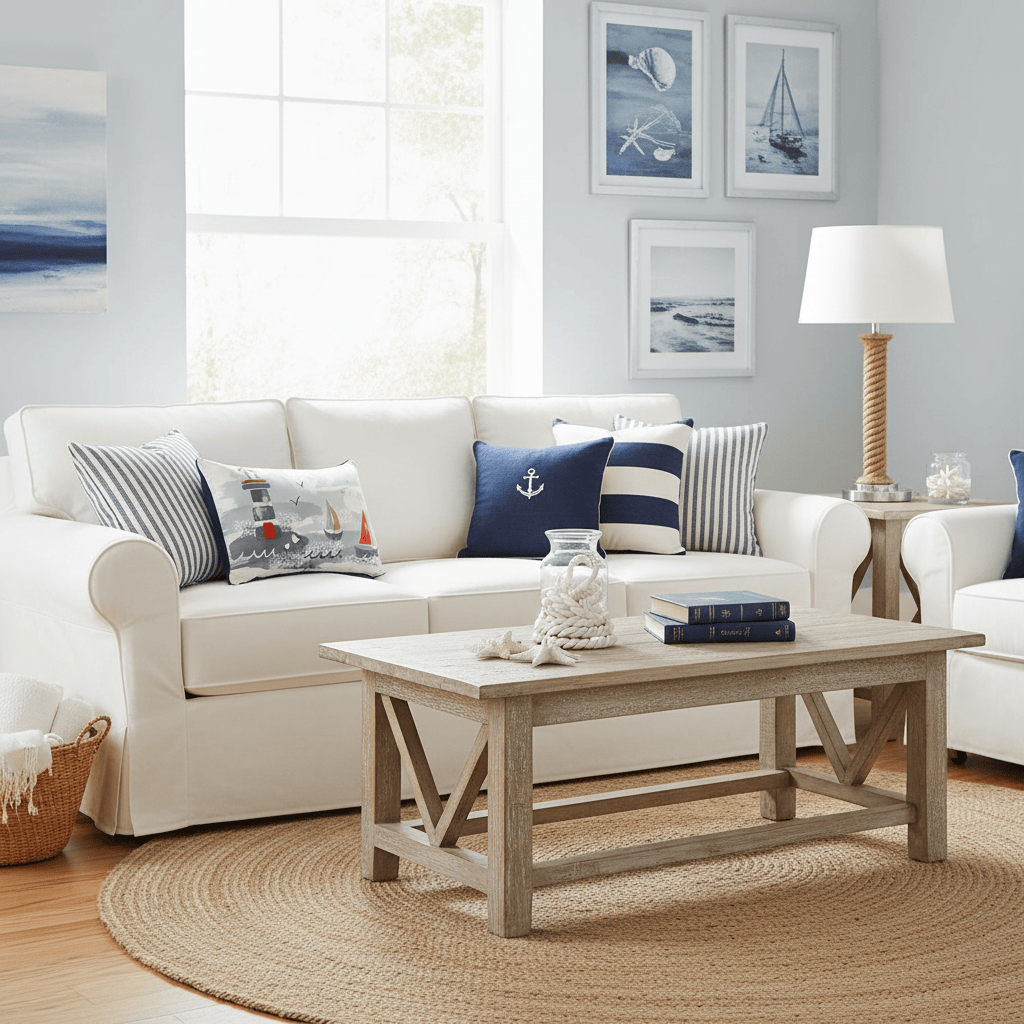 Evans Litchfield (Riva Home) Evans Lichfield Cushion Premium Nautical Cushion 30cm x 50cm in 2 designs by Evans Lichfield