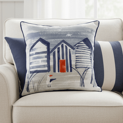 Premium Nautical Cushion 43cm x 43cm in 3 designs by Evans Lichfield