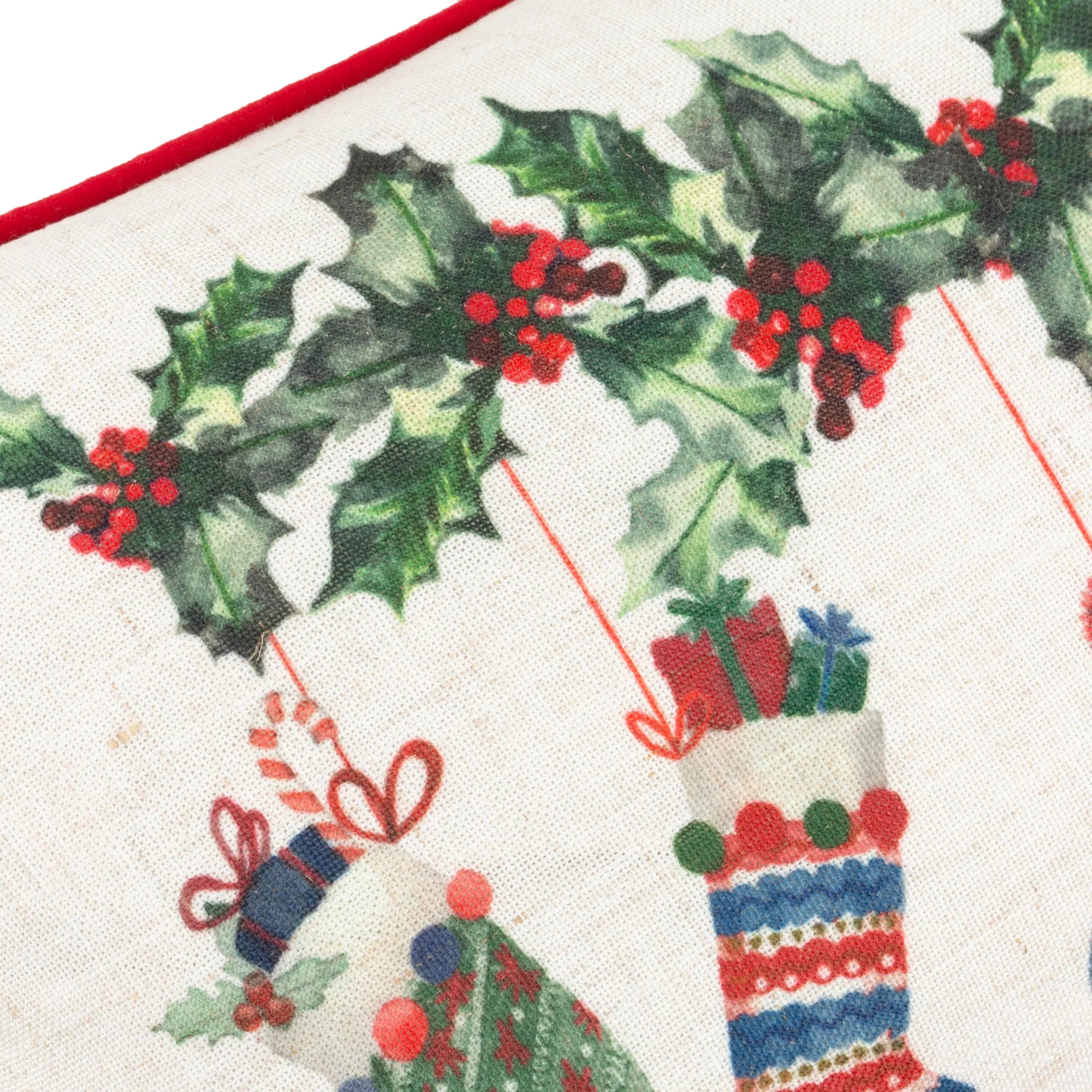 Evans Litchfield (Riva Home) Evans Lichfield Cushion 🎅 Winter Warmers Printed Cushion – Multicolour  by Evans Litchfield