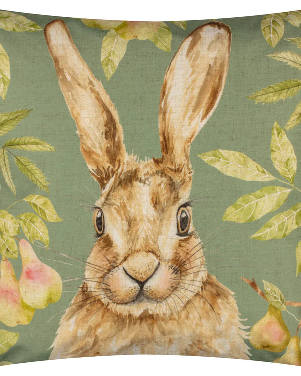 GROVE HARE OUTDOOR CUSHION OLIVE by Evans Lichfield