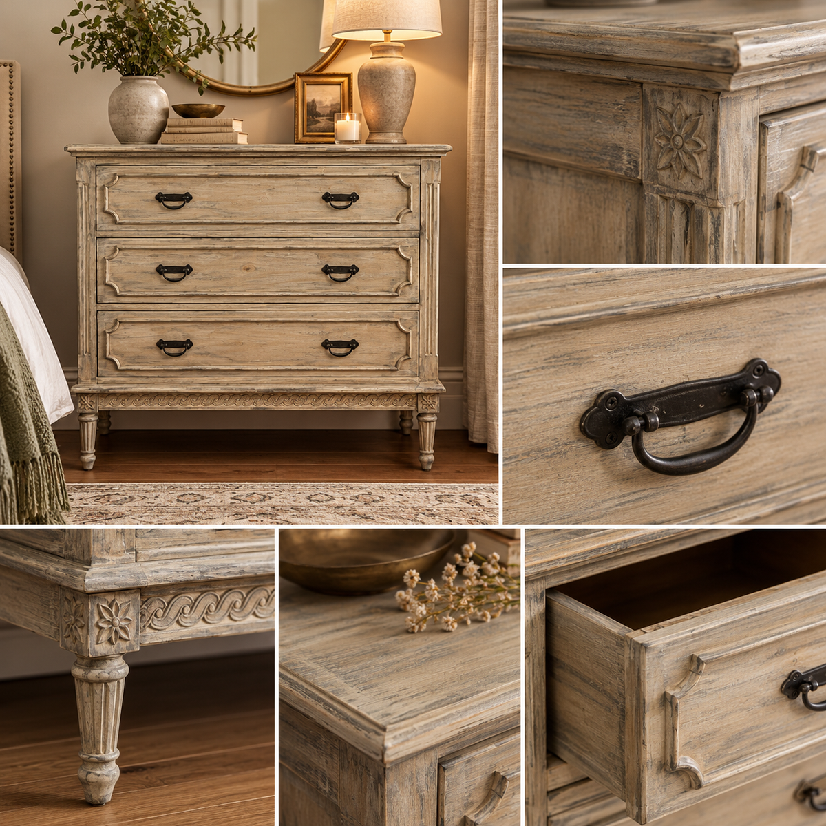 FULLERTON 3 DRAWER CHEST | Willow & Dot