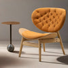 Fifty Five South Dijon VINSI VELVET CHAIR WITH NATURAL ELM