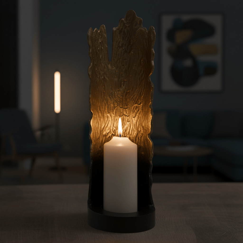 Fifty Five South Interior Design Range DEOMALI HANDCRAFTED CANDLE HOLDER