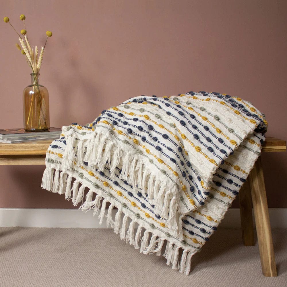 furn Cushions Dhadit Stripe Throw - 3 variants