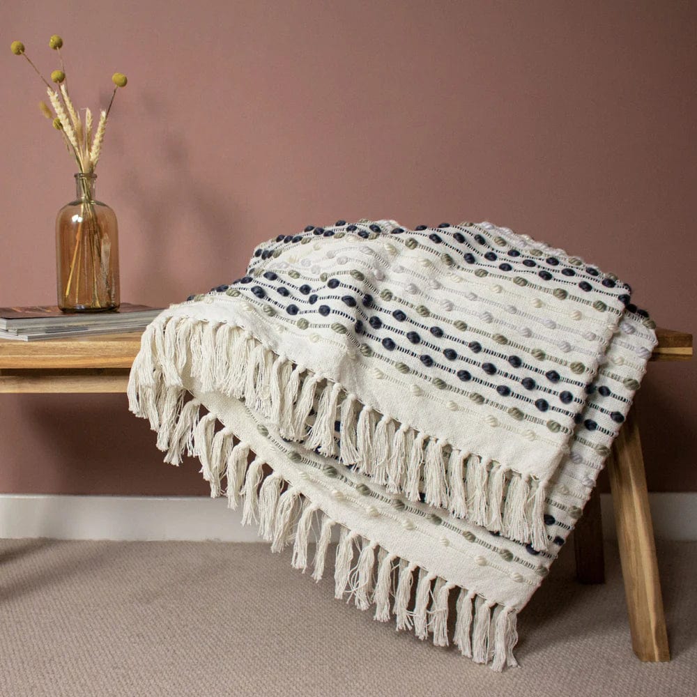 furn Cushions Dhadit Stripe Throw - 3 variants