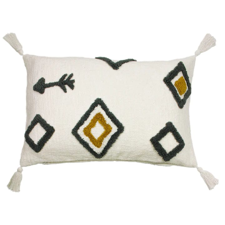 furn Cushions Natural Inka Cushion in natural or charcoal