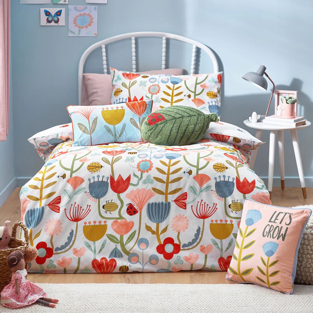 furn (Riva Home) Bedspread little furn. Little Nature Floral Duvet Cover Set in Multicolour