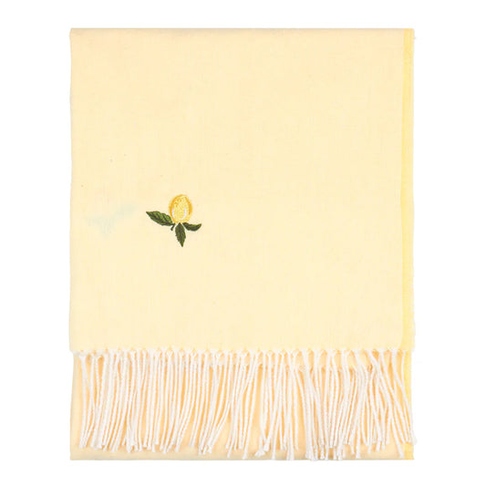 Furn (Riva Home) Bedspread/Throw FRUITS THROW ZESTY LEMON by furn