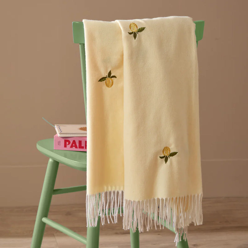 FRUITS THROW ZESTY LEMON by furn