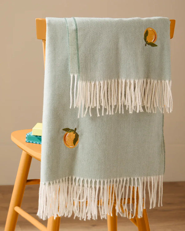 FRUITS THROW ZESTY ORANGE by furn