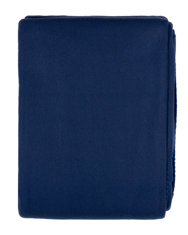 HAVEN PLAIN FLEECE THROW BLUE by furn
