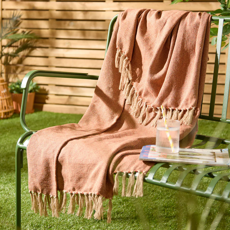DESSA WOVEN INDOOR/OUTDOOR THROW by furn