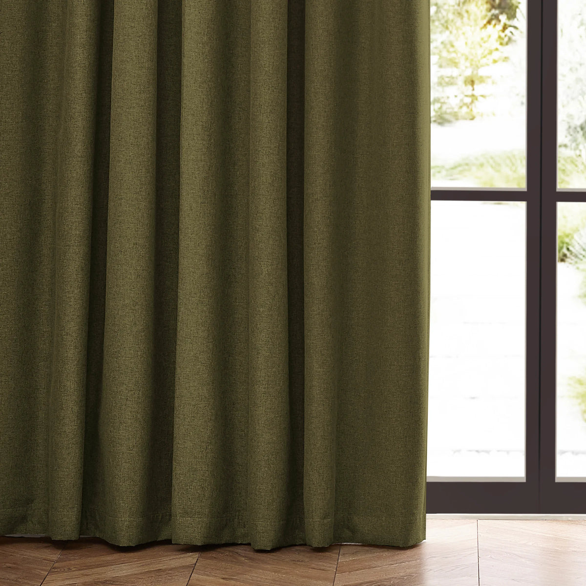 Furn (Riva Home) Curtains DAWN TEXTURED BLACKOUT EYELET OR PENCIL PLEAT CURTAINS by furn