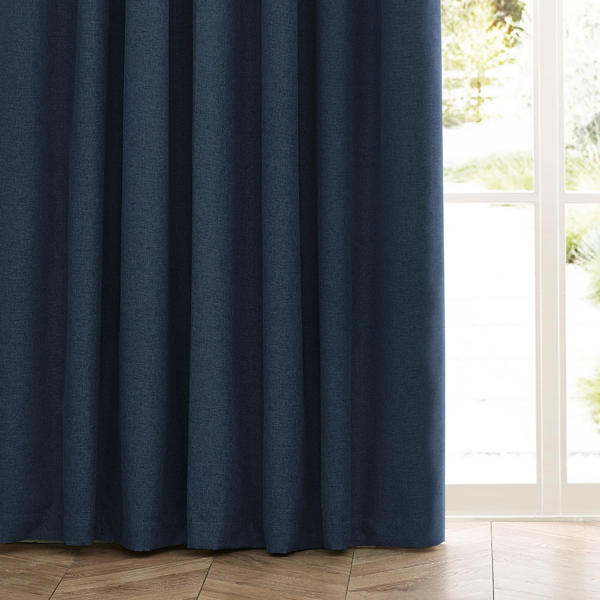 Furn (Riva Home) Curtains DAWN TEXTURED BLACKOUT EYELET OR PENCIL PLEAT CURTAINS by furn