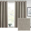 furn (Riva Home) Curtains Grey / 90in x 72in (229cm x 183cm) Dawn 100% Blackout Thermal Eyelet Curtains (7 colours to choose from)