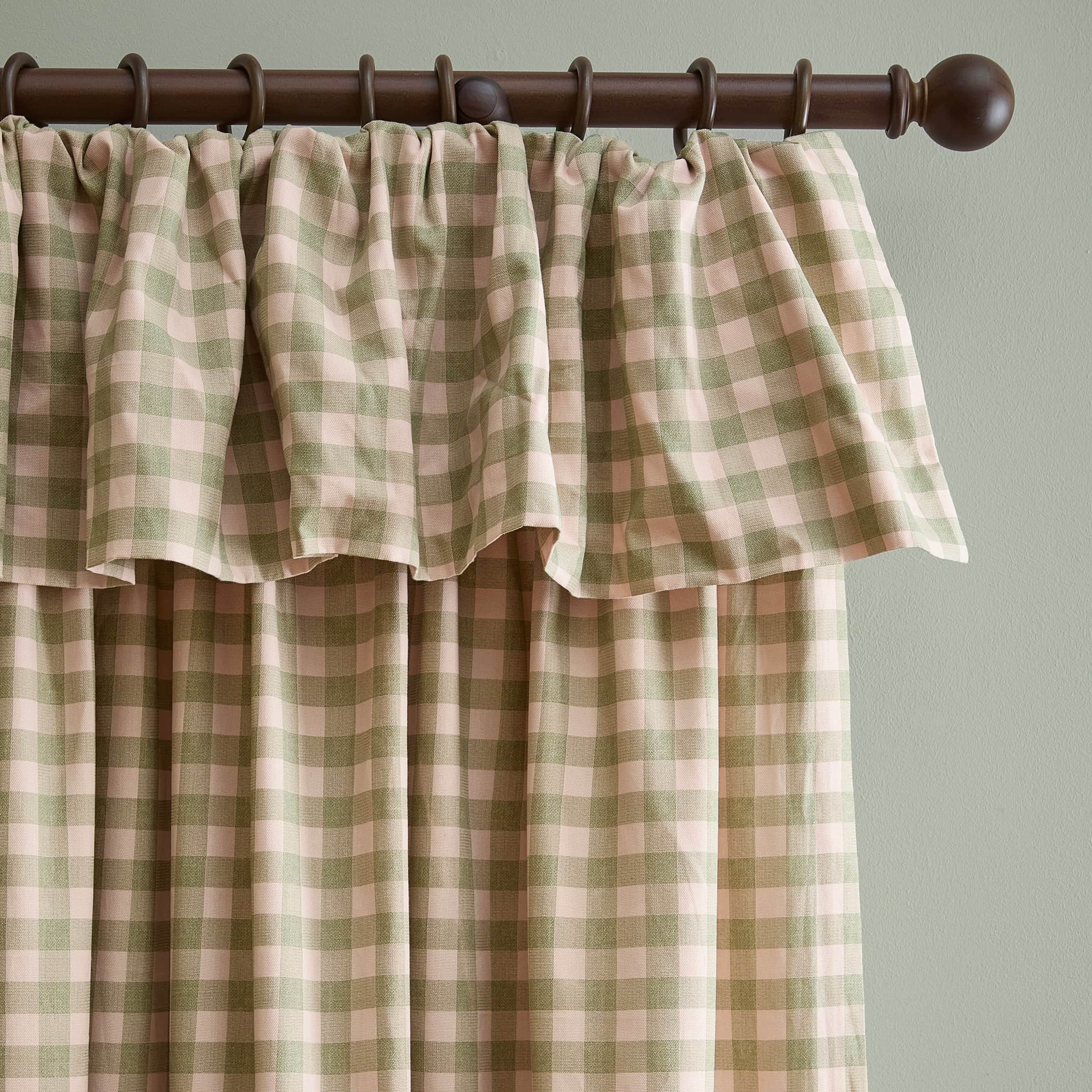 Furn (Riva Home) Curtains HARRIET GINGHAM PRINTED CURTAINS by furn.