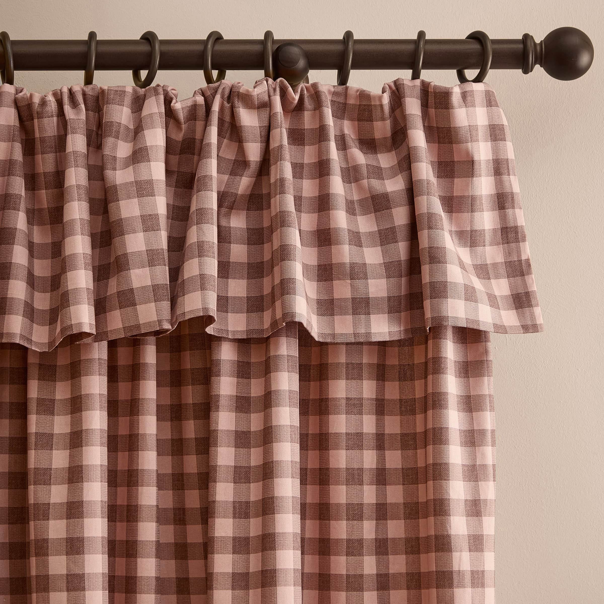 Furn (Riva Home) Curtains HARRIET GINGHAM PRINTED CURTAINS by furn.