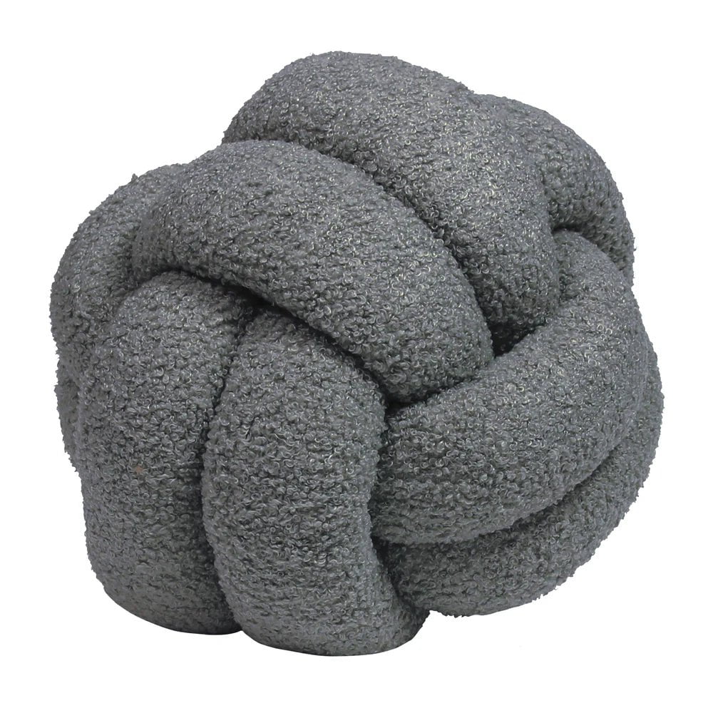 furn (Riva Home) Cushions Charcoal furn. Boucle Knot Fleece Cushion  (available in 6 colours)