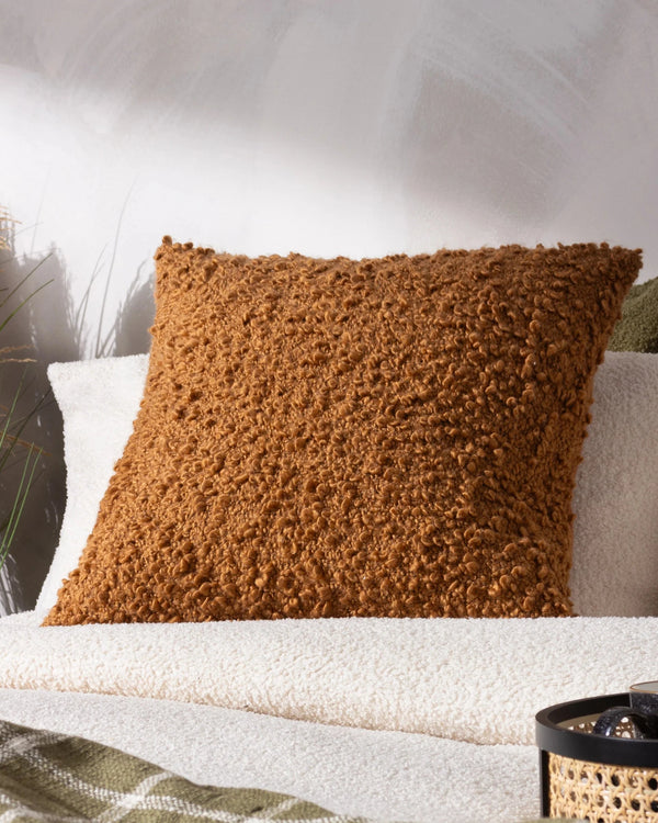 Ulsmere Soft Wool Blend Feather Filled Cushion by Furn